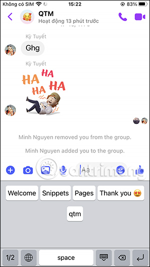 How to Create Quick Messages on iPhone - Create a Template Picture 13