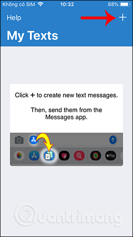 How to Create Quick Messages on iPhone - Create a Template Picture 16