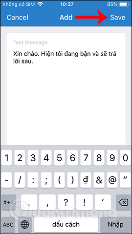 How to Create Quick Messages on iPhone - Create a Template Picture 18