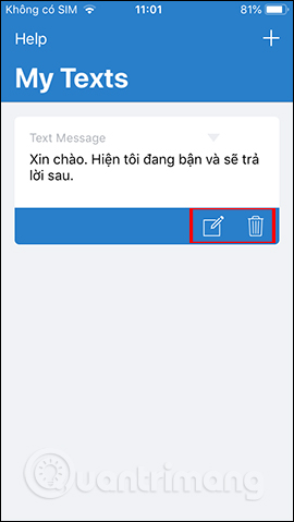 How to Create Quick Messages on iPhone - Create a Template Picture 19