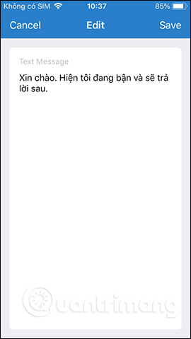 How to Create Quick Messages on iPhone - Create a Template Picture 20