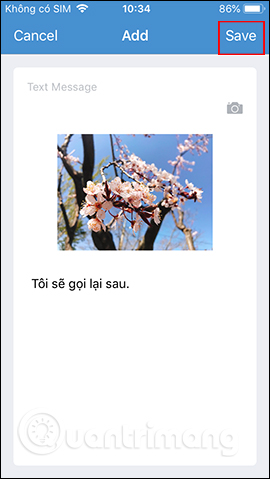 How to Create Quick Messages on iPhone - Create a Template Picture 24
