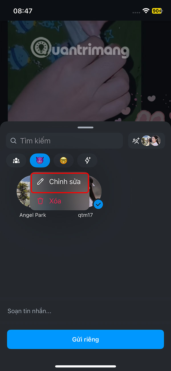 How to create sharing shortcuts on Instagram Picture 11