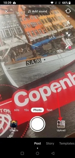 How to create slideshow on TikTok Picture 2