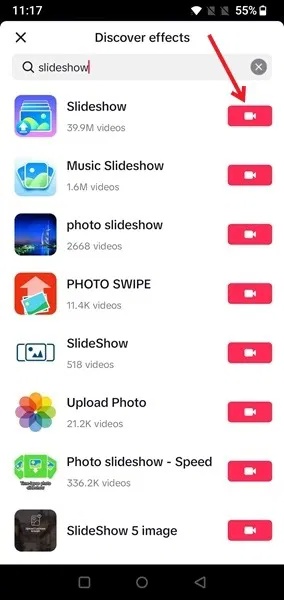 How to create slideshow on TikTok Picture 9