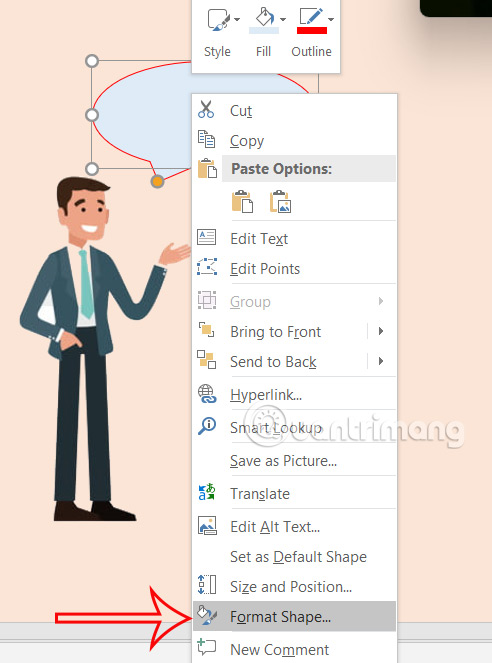How to Create Speech Bubbles in PowerPoint Picture 4