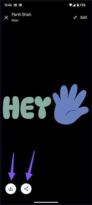 How to create stickers from text on Android phones Picture 7