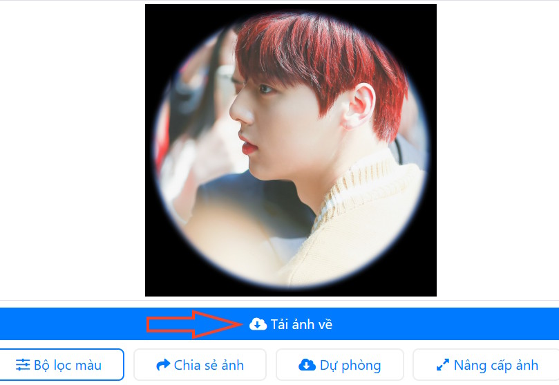 How to create fisheye effect style avatar Picture 3