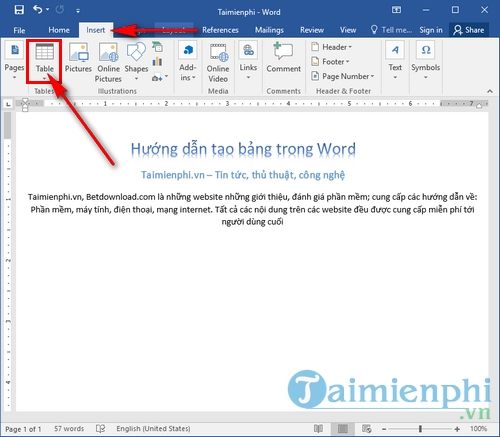 How to create tables in Word on computers Picture 5