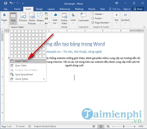 How to create tables in Word on computers Picture 7