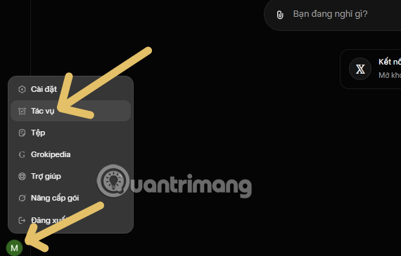 How to create Tasks in Grok Picture 1