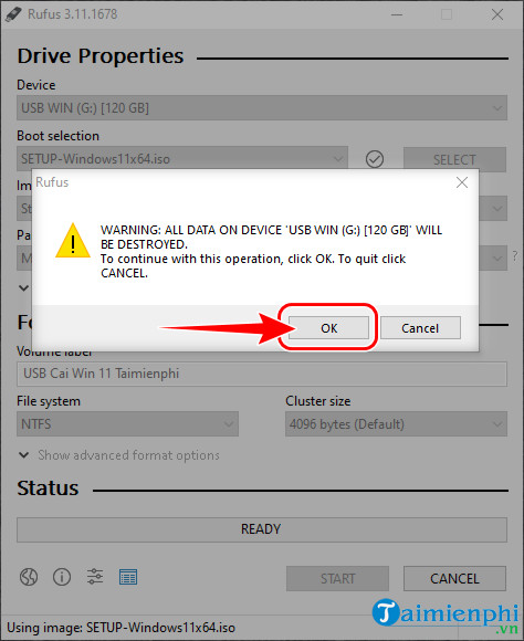 How to create USB BOOT to install Windows 11 from standard ISO file using Rufus Picture 9