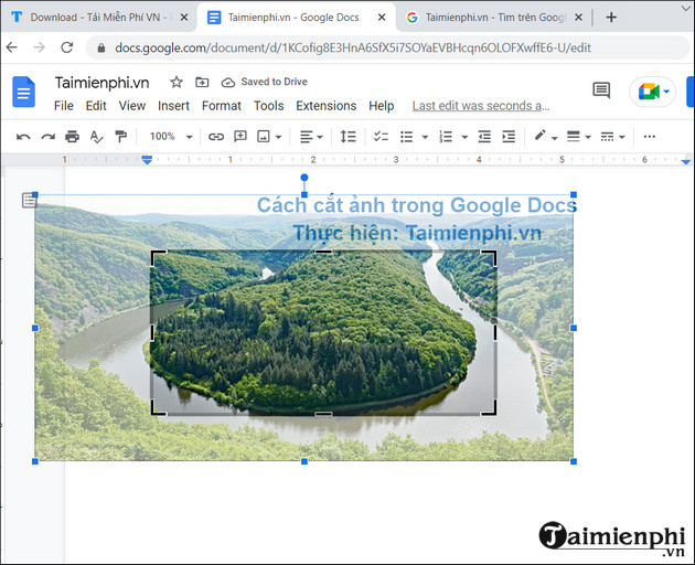 Picture 4 of How to crop images in Google Docs, Google Documents