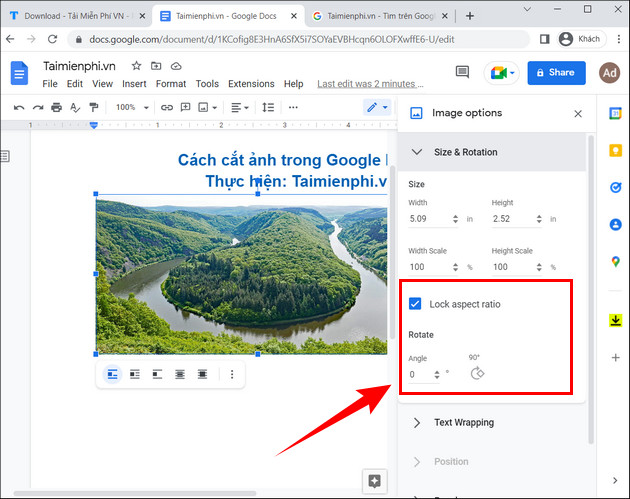 Picture 6 of How to crop images in Google Docs, Google Documents