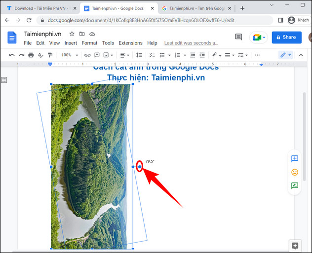 Picture 8 of How to crop images in Google Docs, Google Documents