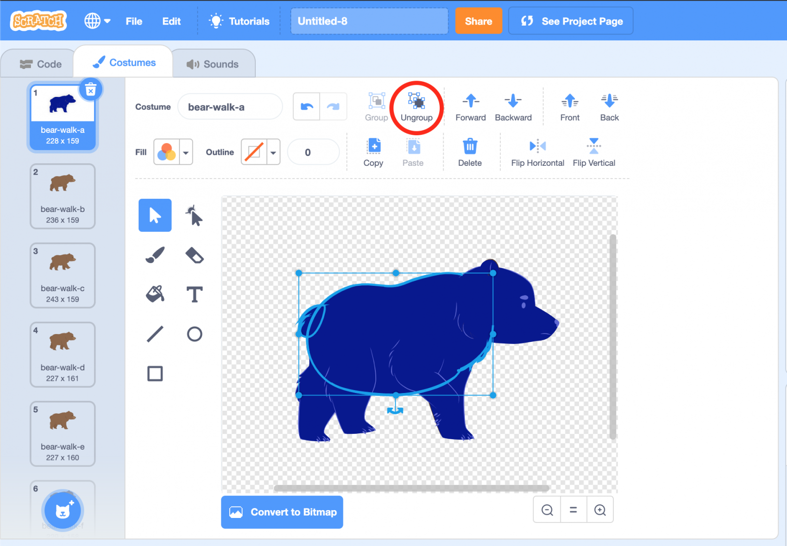 images 3 of How to customize sprites in Scratch