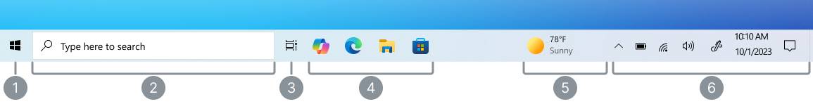How to customize the Taskbar in Windows Picture 1