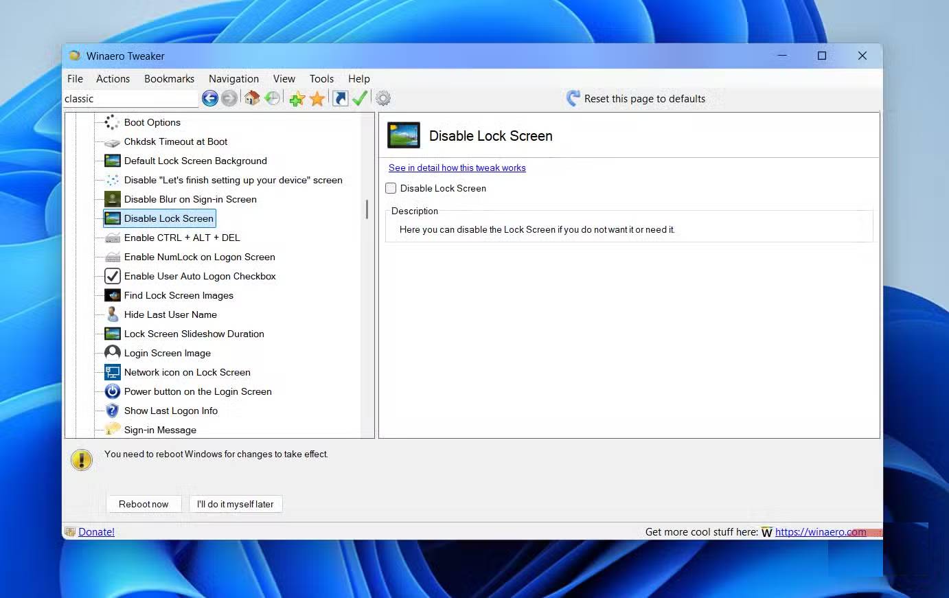 How to Customize Windows with Winaero Tweaker - Change Windows Configuration Picture 9