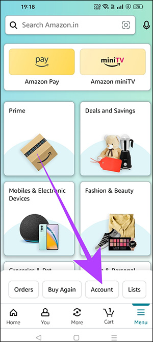 How to delete a payment card on Amazon Picture 5