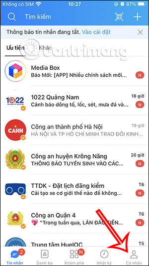 Picture 1 of How to delete a Zalo account on your phone, cancel the deletion of a Zalo account.