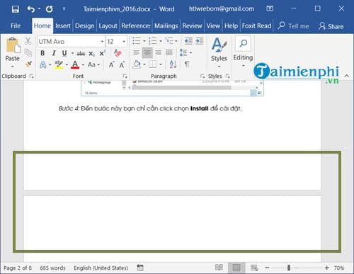 How to delete blank pages in word 2016 Picture 1