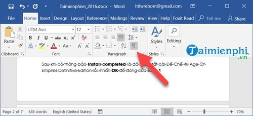 How to delete blank pages in word 2016 Picture 5