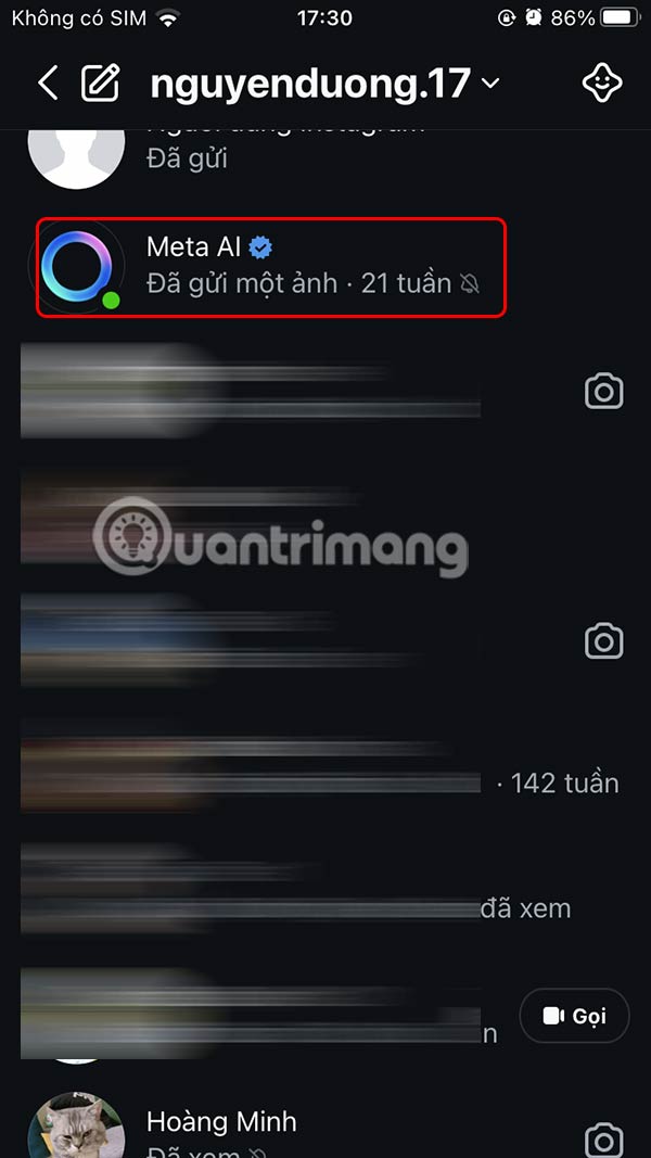 How to delete Meta AI chat history Picture 4