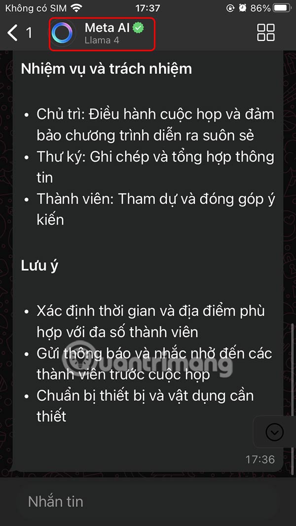 How to delete Meta AI chat history Picture 8