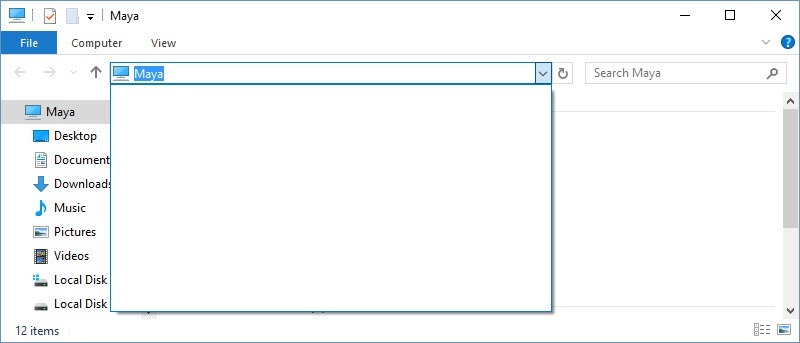How to delete folder and file search history on File Explorer Picture 8