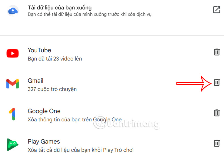 How to delete Gmail account without losing Google account Picture 11