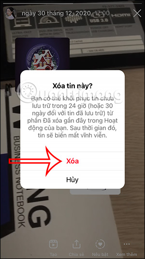 How to delete Instagram Story very fast Picture 7