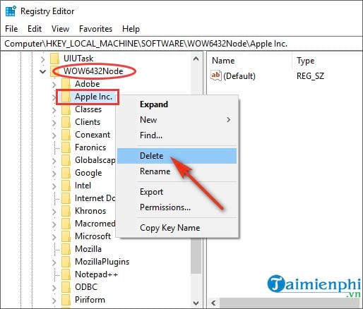 Picture 11 of How to delete iTunes, completely uninstall iTunes from your computer.