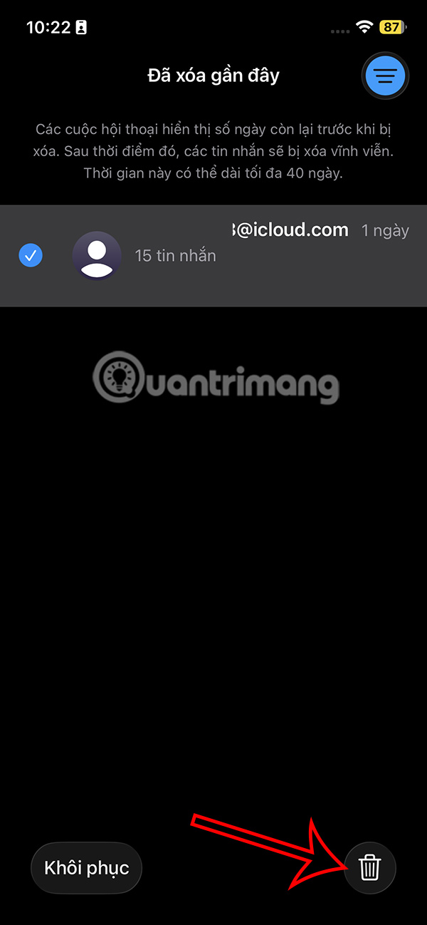 How to Delete Old Messages in iCloud on iPhone Picture 7