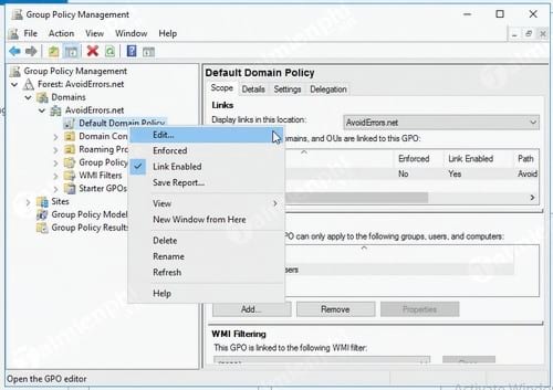 Picture 3 of How to delete or hide complex passwords on Windows Server 2016