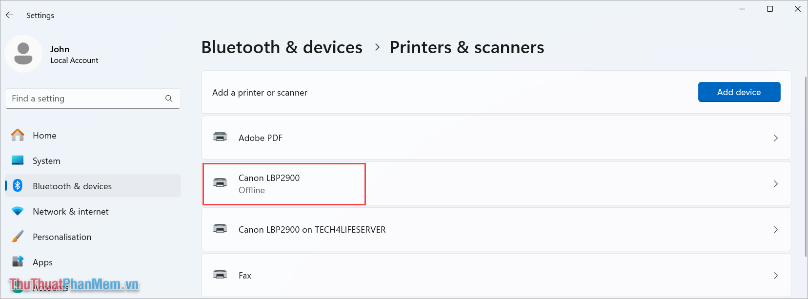 How to delete print jobs on Windows 11 Picture 4