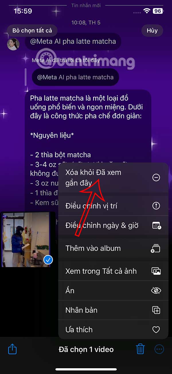 How to Delete Recently Viewed Photos on iPhone Picture 5