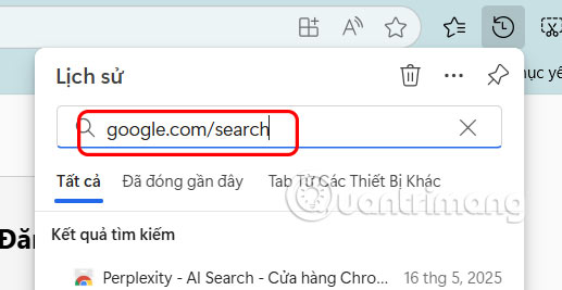 How to clear search history on Microsoft Edge Picture 3