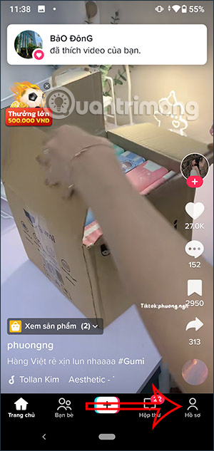How to delete TikTok account permanently on phone Picture 1