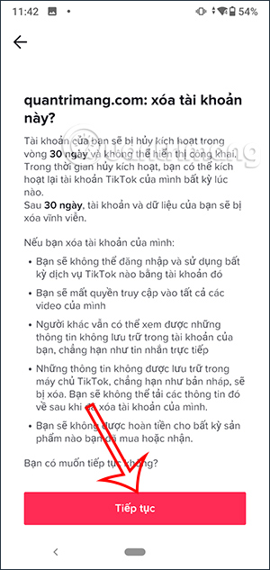 How to delete TikTok account permanently on phone Picture 12