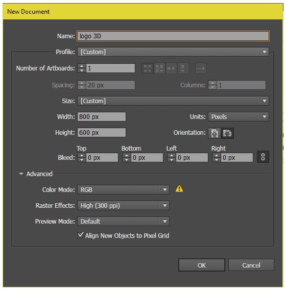 Picture 1 of How to design a 3D logo in Adobe Illustrator