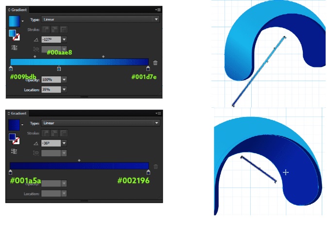 Picture 10 of How to design a 3D logo in Adobe Illustrator
