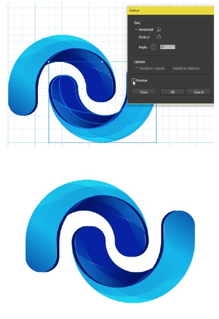 Picture 20 of How to design a 3D logo in Adobe Illustrator