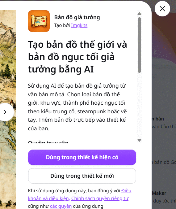 images 4 of How to design a fantasy map in Canva AI