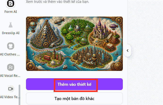 images 9 of How to design a fantasy map in Canva AI