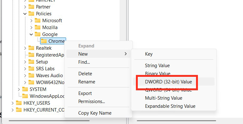 How to disable AI on the address bar and new tabs in Chrome. Picture 5