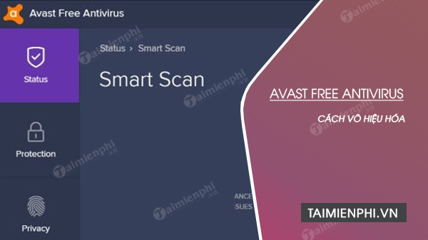 Picture 1 of How to disable Avast for a specific period of time.