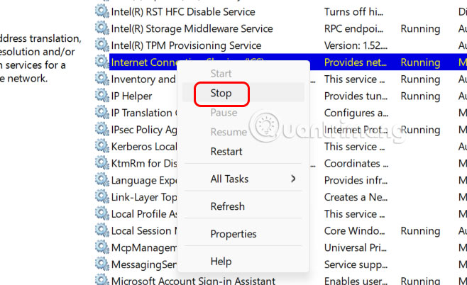 How to Disable Internet Connection Sharing in Windows 11 Picture 6