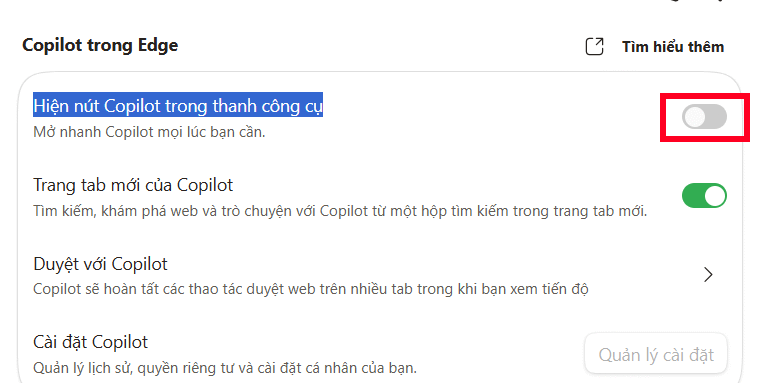 images 1 of How to disable Copilot on Microsoft Edge in Windows 11