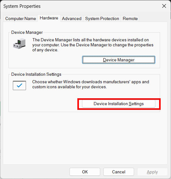 How to disable driver updates via Windows Update Picture 3