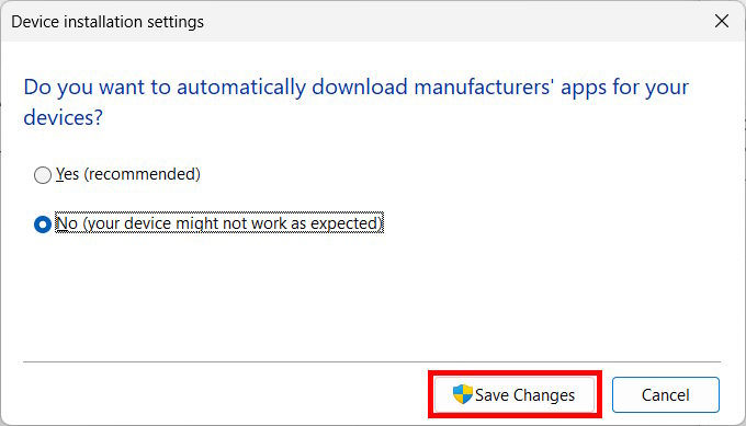 How to disable driver updates via Windows Update Picture 4